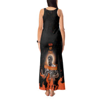 Ancient Greek Hephaestus Tank Maxi Dress God Of Fire - Wonder Print Shop