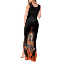 Ancient Greek Hephaestus Tank Maxi Dress God Of Fire - Wonder Print Shop