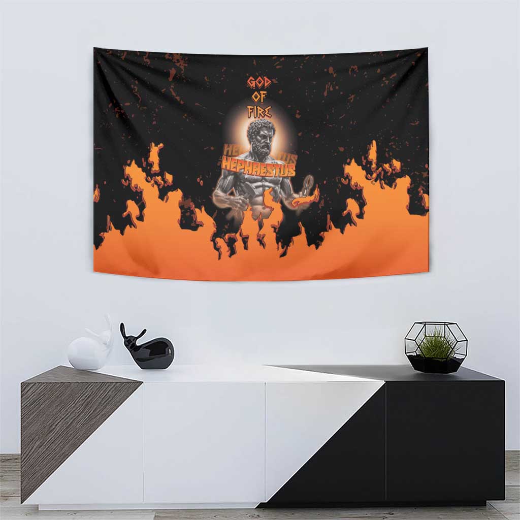 Ancient Greek Hephaestus Tapestry God Of Fire - Wonder Print Shop