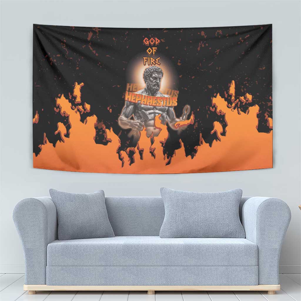 Ancient Greek Hephaestus Tapestry God Of Fire - Wonder Print Shop