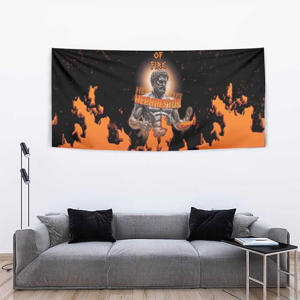 Ancient Greek Hephaestus Tapestry God Of Fire - Wonder Print Shop