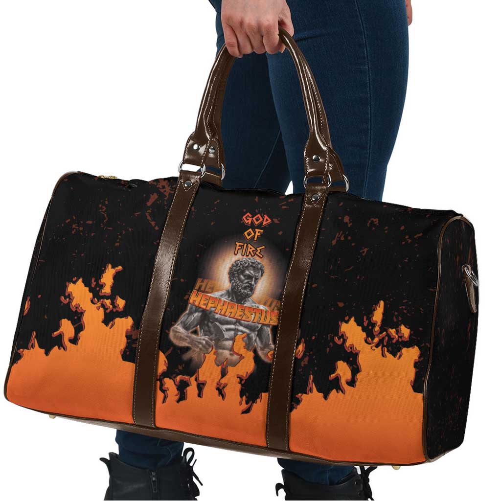 Ancient Greek Hephaestus Travel Bag God Of Fire - Wonder Print Shop