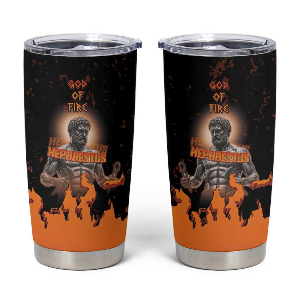 Ancient Greek Hephaestus Tumbler Cup God Of Fire - Wonder Print Shop