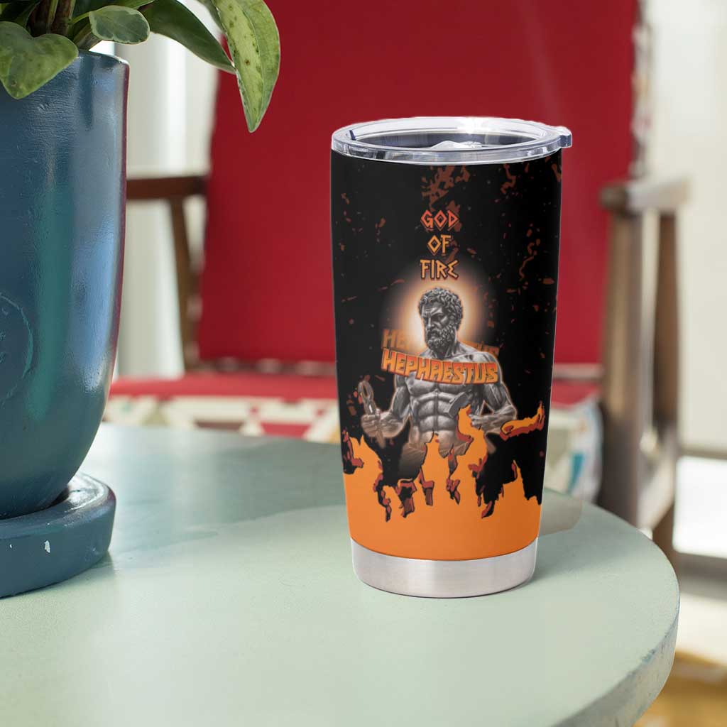 Ancient Greek Hephaestus Tumbler Cup God Of Fire - Wonder Print Shop