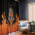 Ancient Greek Hephaestus Window Curtain God Of Fire - Wonder Print Shop