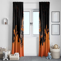 Ancient Greek Hephaestus Window Curtain God Of Fire - Wonder Print Shop