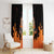 Ancient Greek Hephaestus Window Curtain God Of Fire - Wonder Print Shop