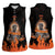 Ancient Greek Hephaestus Women Sleeveless Polo Shirt God Of Fire - Wonder Print Shop