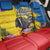 Ecuador Back Car Seat Cover Andean Condor With Phalaenopsis Orchid - Wonder Print Shop
