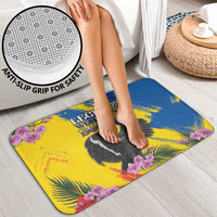 Ecuador Bathroom Set Andean Condor With Phalaenopsis Orchid - Wonder Print Shop