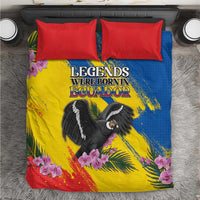Ecuador Bedding Set Andean Condor With Phalaenopsis Orchid - Wonder Print Shop