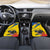 Personalized Ecuador Car Mats Andean Condor With Phalaenopsis Orchid - Wonder Print Shop