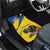 Personalized Ecuador Car Mats Andean Condor With Phalaenopsis Orchid - Wonder Print Shop