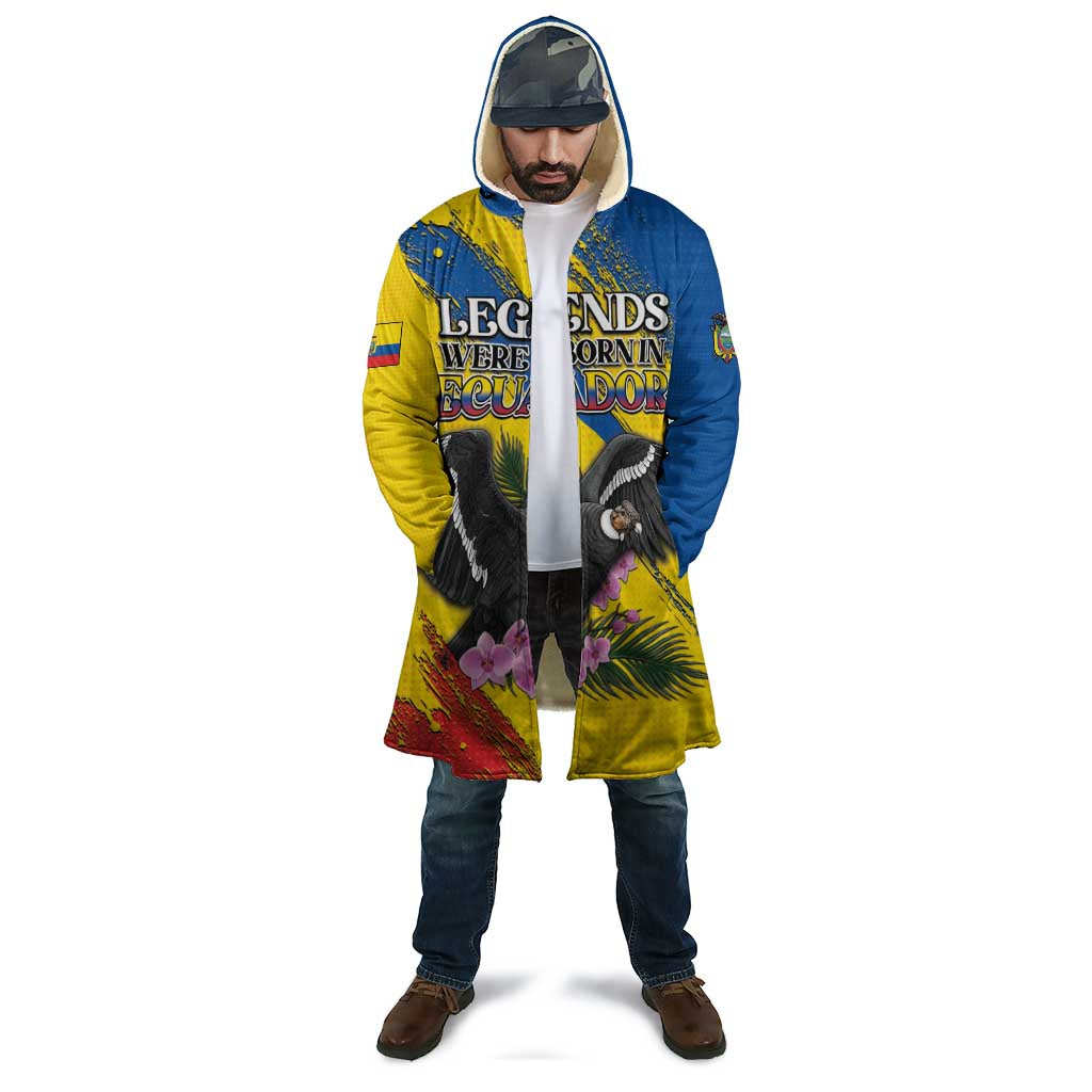 Personalized Ecuador Cloak Andean Condor With Phalaenopsis Orchid - Wonder Print Shop