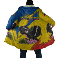 Personalized Ecuador Cloak Andean Condor With Phalaenopsis Orchid - Wonder Print Shop