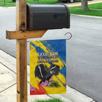 Ecuador Garden Flag Andean Condor With Phalaenopsis Orchid - Wonder Print Shop