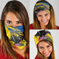 Ecuador Neck Gaiter Andean Condor With Phalaenopsis Orchid DT05