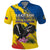 Personalized Ecuador Polo Shirt Andean Condor With Phalaenopsis Orchid - Wonder Print Shop