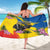 Ecuador Sarong Andean Condor With Phalaenopsis Orchid - Wonder Print Shop