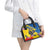Ecuador Shoulder Handbag Andean Condor With Phalaenopsis Orchid - Wonder Print Shop