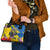 Ecuador Shoulder Handbag Andean Condor With Phalaenopsis Orchid - Wonder Print Shop