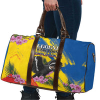 Ecuador Travel Bag Andean Condor With Phalaenopsis Orchid - Wonder Print Shop