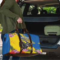 Ecuador Travel Bag Andean Condor With Phalaenopsis Orchid - Wonder Print Shop