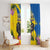 Ecuador Window Curtain Andean Condor With Phalaenopsis Orchid - Wonder Print Shop
