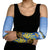 Ukraine Arm Sleeves Coat Of Arms On Sunflower Field - Wonder Print Shop