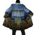 Personalized Ukraine Cloak Coat Of Arms On Sunflower Field - Wonder Print Shop