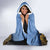 Ukraine Hooded Blanket Coat Of Arms On Sunflower Field - Wonder Print Shop
