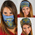 Ukraine Neck Gaiter Coat Of Arms On Sunflower Field - Wonder Print Shop