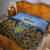 Ukraine Quilt Coat Of Arms On Sunflower Field - Wonder Print Shop