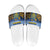 Ukraine Slide Sandals Coat Of Arms On Sunflower Field - Wonder Print Shop