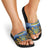 Ukraine Slide Sandals Coat Of Arms On Sunflower Field - Wonder Print Shop