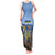 Personalized Ukraine Tank Maxi Dress Coat Of Arms On Sunflower Field - Wonder Print Shop