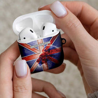 United Kingdom AirPods Case British Lion Flag Style - Wonder Print Shop