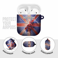 United Kingdom AirPods Case British Lion Flag Style - Wonder Print Shop