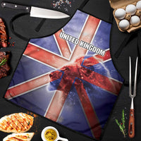 United Kingdom Apron British Lion Flag Style - Wonder Print Shop