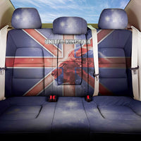 United Kingdom Back Car Seat Cover British Lion Flag Style - Wonder Print Shop