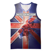 Personalized United Kingdom Basketball Jersey British Lion Flag Style - Wonder Print Shop