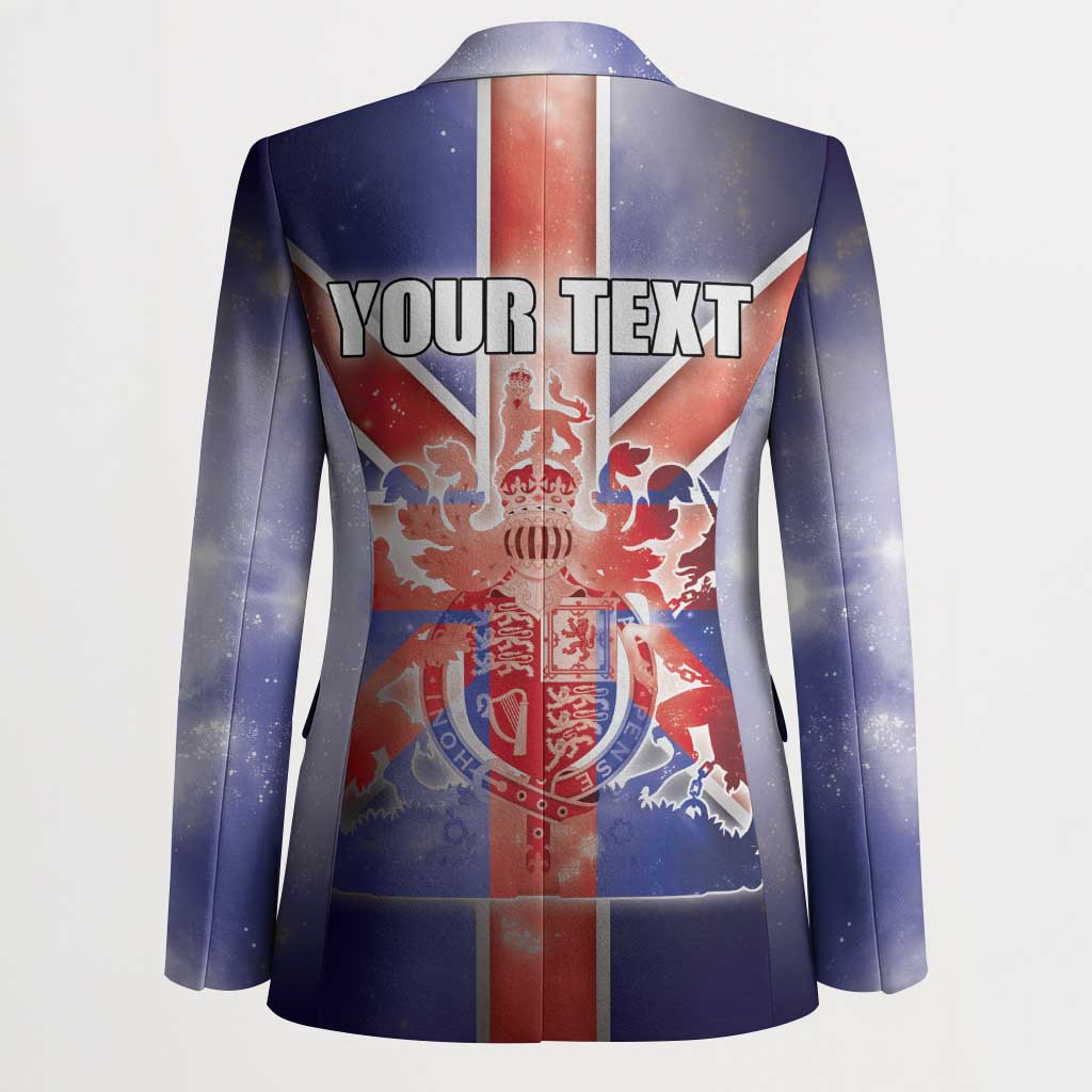 Personalized United Kingdom Blazer British Lion Flag Style - Wonder Print Shop