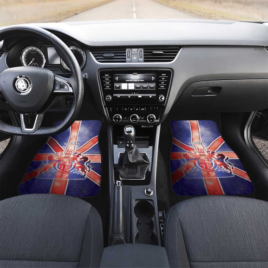 United Kingdom Car Mats British Lion Flag Style - Wonder Print Shop