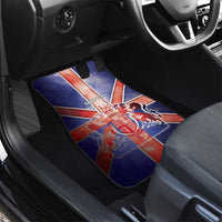 United Kingdom Car Mats British Lion Flag Style - Wonder Print Shop