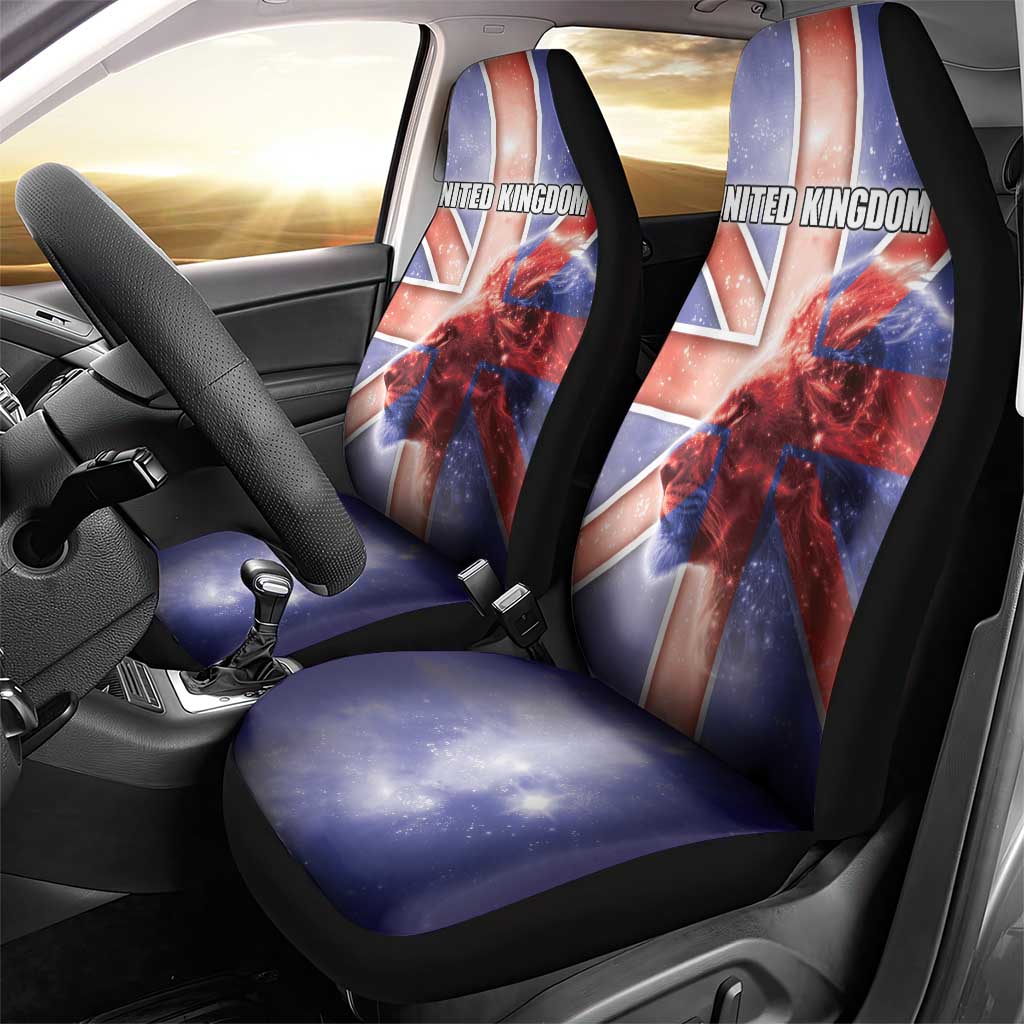 United Kingdom Car Seat Cover British Lion Flag Style - Wonder Print Shop