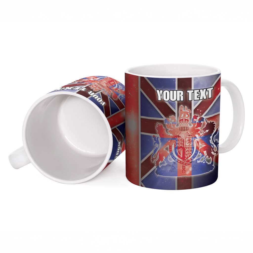 Personalized United Kingdom Ceramic Mug British Lion Flag Style - Wonder Print Shop