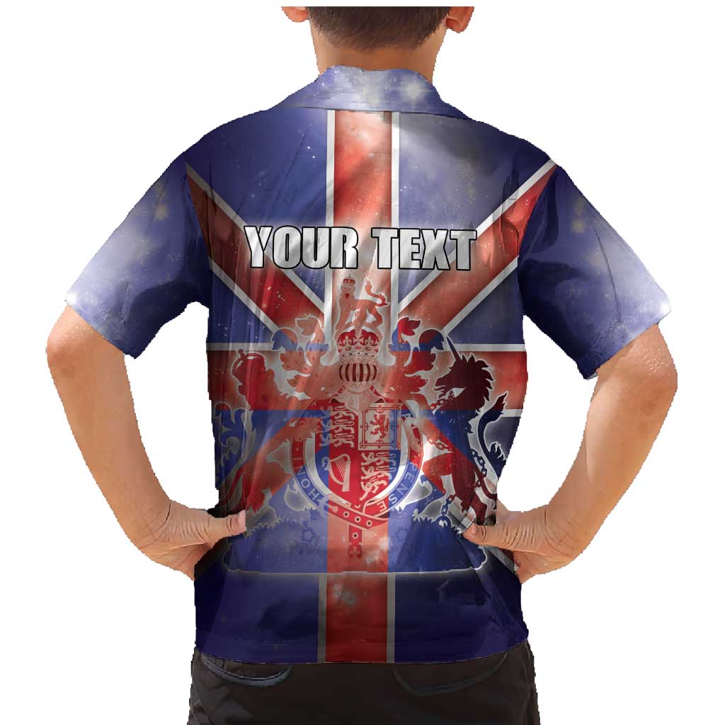 Personalized United Kingdom Family Matching Mermaid Dress and Hawaiian Shirt British Lion Flag Style - Wonder Print Shop