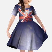 Personalized United Kingdom Family Matching Puletasi and Hawaiian Shirt British Lion Flag Style - Wonder Print Shop