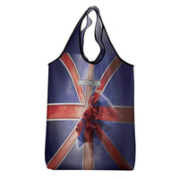 United Kingdom Grocery Bag British Lion Flag Style - Wonder Print Shop