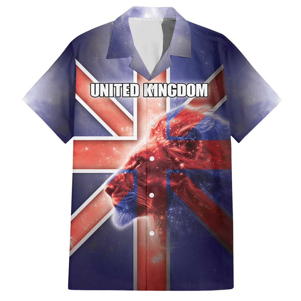 Personalized United Kingdom Hawaiian Shirt British Lion Flag Style - Wonder Print Shop